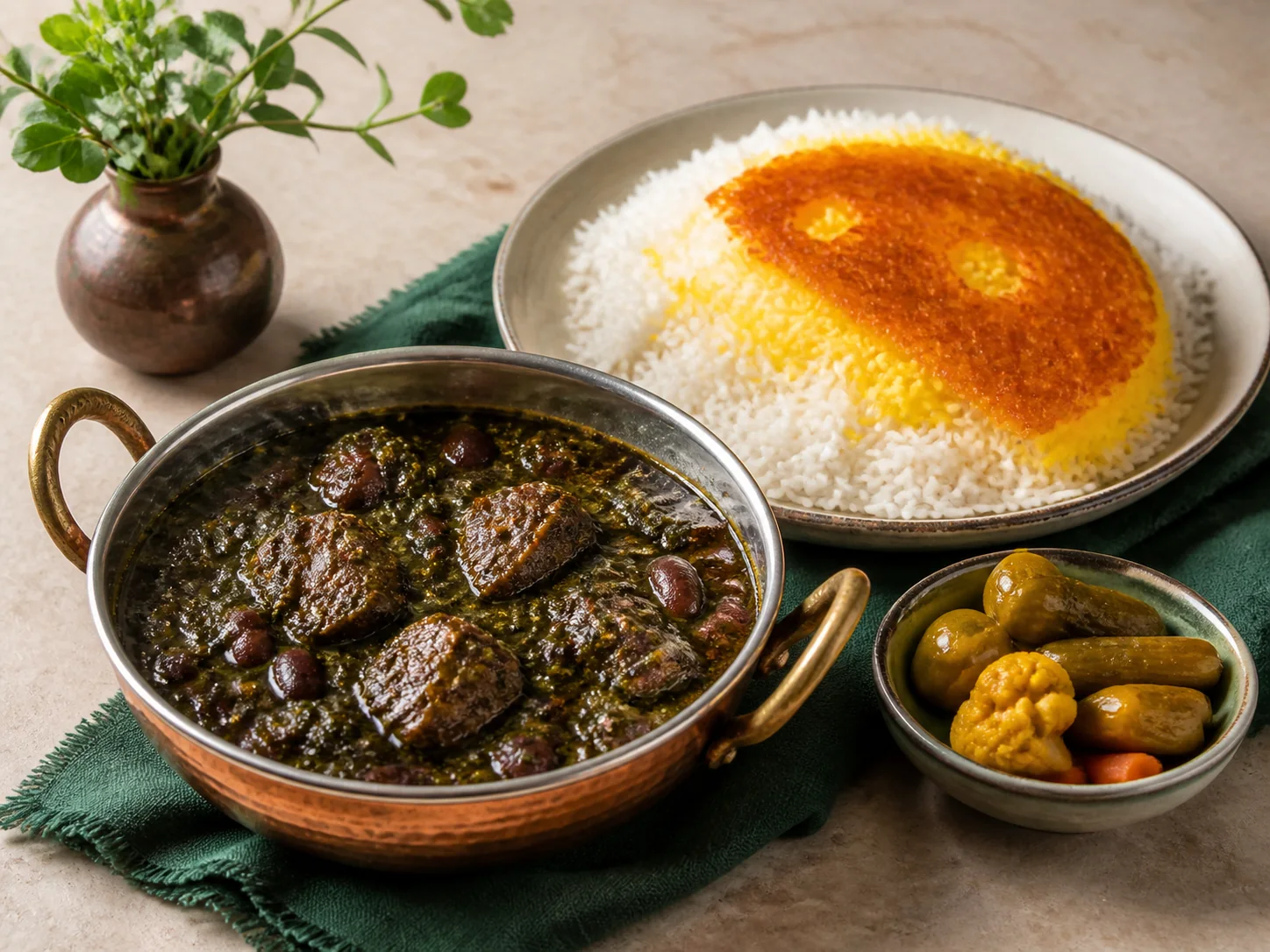 Ghormeh Sabzi Herb Stew